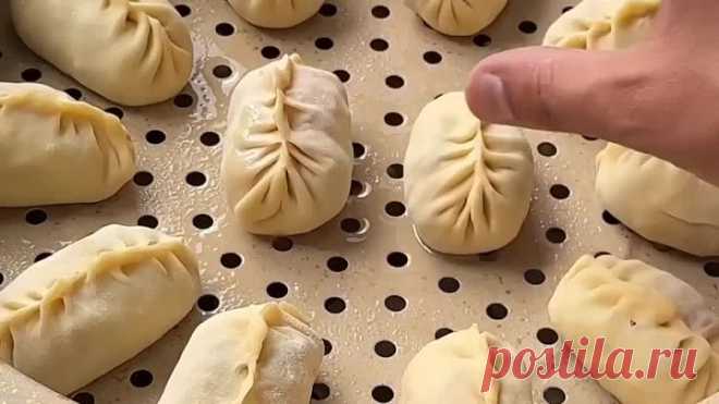 Манты с тыквoй