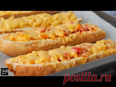 Пицца-хлеб, Вкусный Как Пицца!