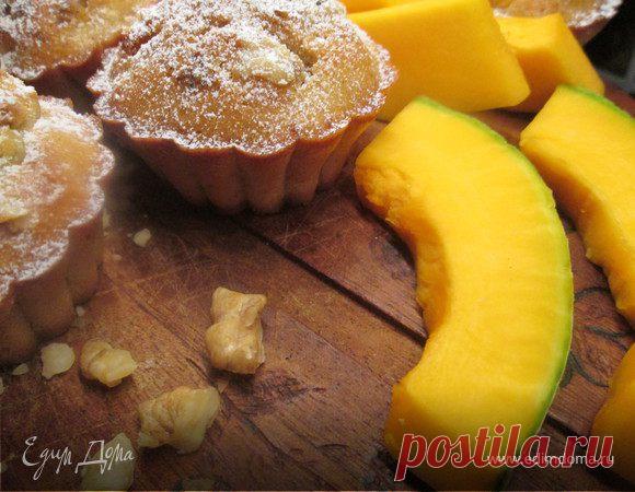 Тыквенные кексы с корицей и орехами, пошаговый рецепт на 3310 ккал, фото, ингредиенты - Марина