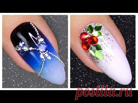 Новогодний Дизайн Ногтей Идеи ❄ Зимний Маникюр на Новый Год