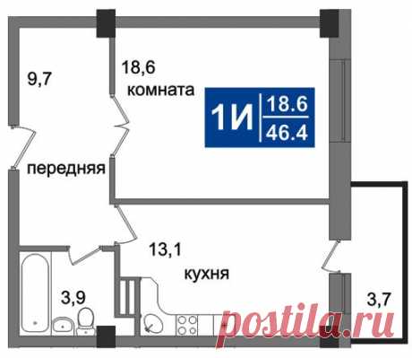 Ремонт 1-к квартиры на продажу | Твой Ремонт!!!
