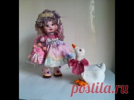 67/8 COMO HACER MUÑECA ESTILO SOFT.LINDACREACIONES.КАК СДЕЛАТЬ КУКЛУ В ЧУЛОЧНОЙ ТЕХНИКЕ.