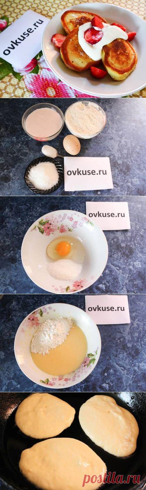 Блинчики на йогурте, пошаговый рецепт блинчиков на йогурте с фото / Простые рецепты