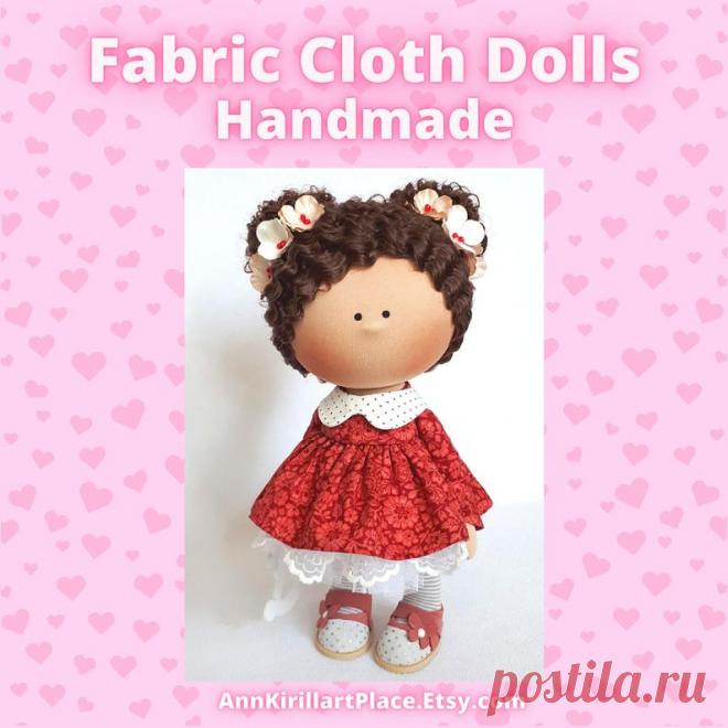 Fabric Cloth Doll Tilda Art Doll Kids Doll Handmade | Etsy
