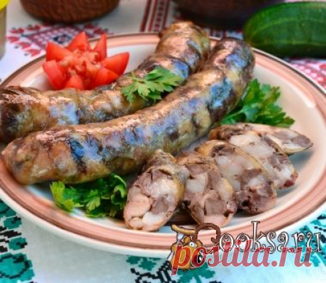 Домашние колбаски из курицы и свиного сердца фото рецепт приготовления