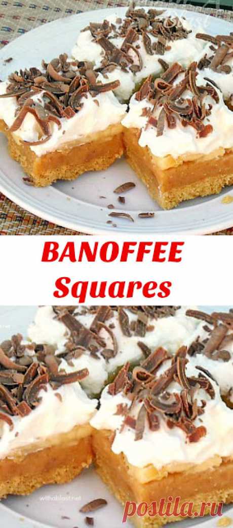 Banoffee Squares