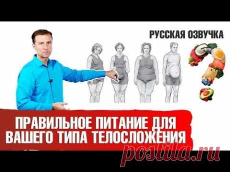 (4) Правильное питание для вашего типа телосложения: что подходит вам? (русская озвучка) - YouTube