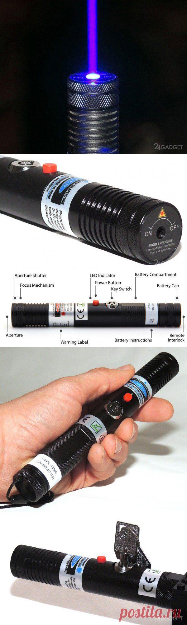 Компактный синий лазер от SKY Technologies (8  + 2 видео) » 24Gadget.Ru :: Гаджеты и технологии