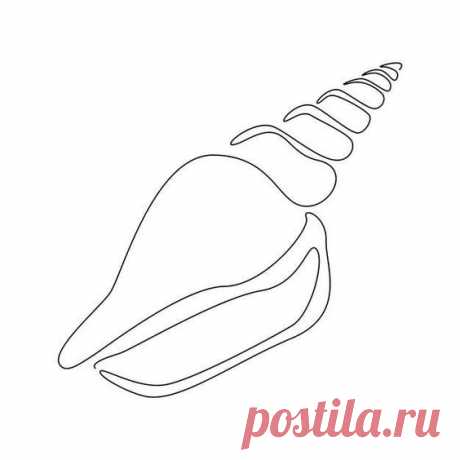 Рисунки одной линией
