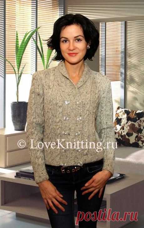 Двубортный жакет