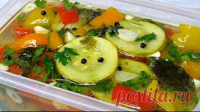Мариную кабачки, хрустские, аппетитные. Изумительный вкус. | РЕЦЕПТЫ ОТ МАМУЛИ | Дзен