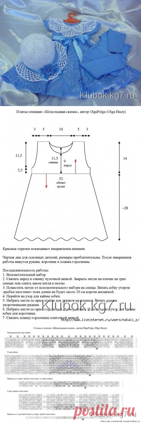 ПЛАТЬЕ "Сказка" Мастер Зуева Елена | Клубок
