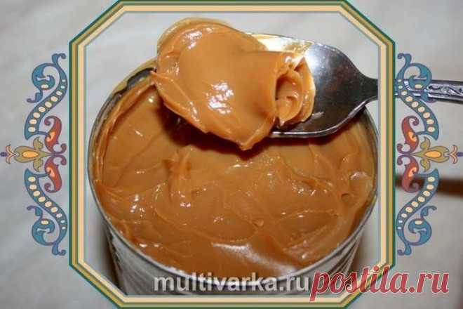 Варёная сгущёнка в мультиварке
