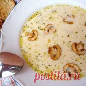 Вкусняшки: Грибной суп со сметаной