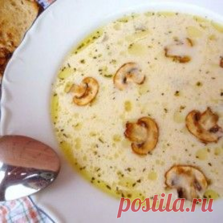 Вкусняшки: Грибной суп со сметаной