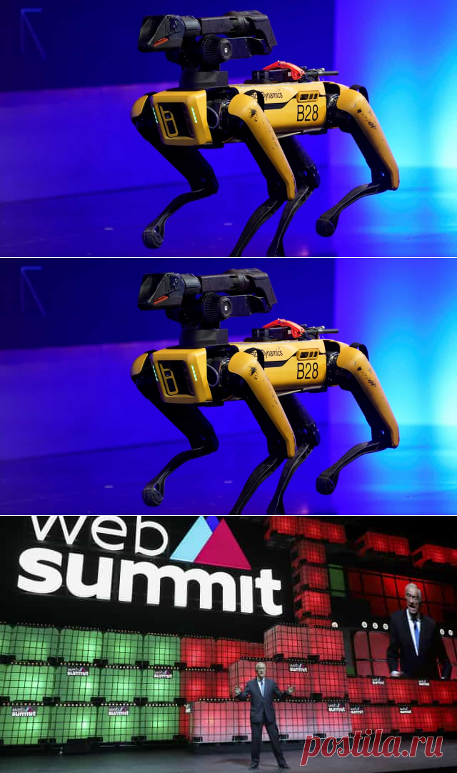 A Boston Dynamics teve um dos pontos altos da Web Summit