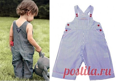 Выкройка детского комбинезона на возраст от 9 месяцев до 14 лет (Шитье и крой)