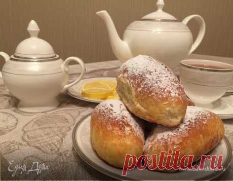 Домашние булочки с курагой. Ингредиенты: дрожжи сухие, мука, соль | Официальный сайт кулинарных рецептов Юлии Высоцкой