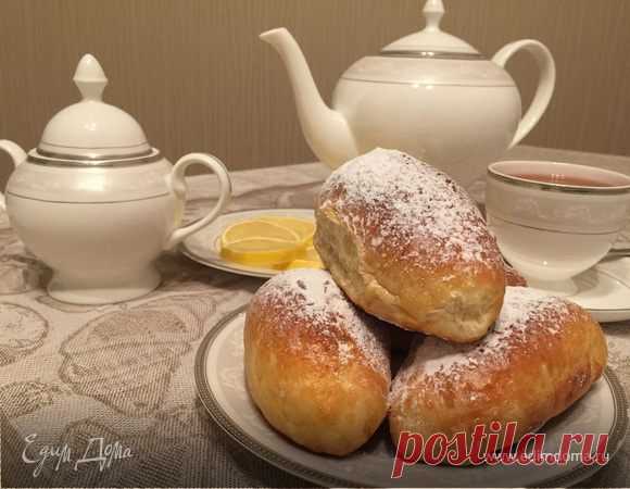 Домашние булочки с курагой. Ингредиенты: дрожжи сухие, мука, соль | Официальный сайт кулинарных рецептов Юлии Высоцкой