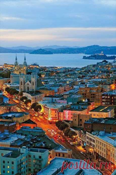 Dusk, San Francisco, California | California ❤