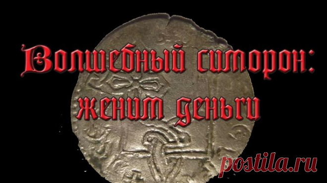 Денежный симорон – женим деньги