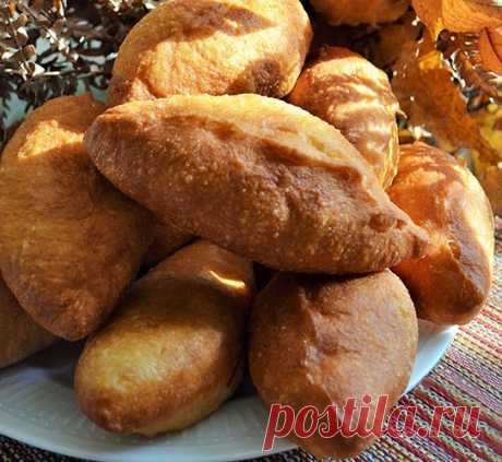 Жареные пирожки с капустой и фаршем — Сад Заготовка