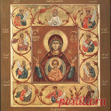 Икона Божией Матери, именуемая «Знамение»