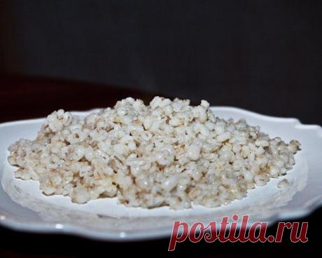 Как приготовить  &quot;жемчужную &quot; кашу