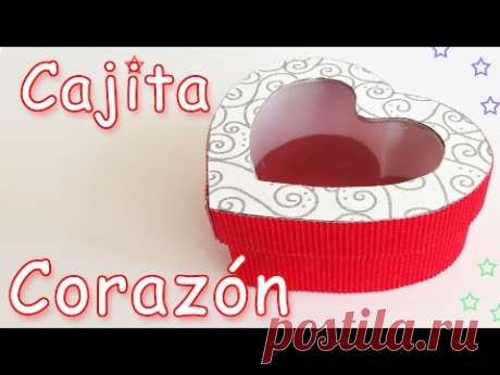 Manualidades Caja Corazon  - Manualidades Para Todos