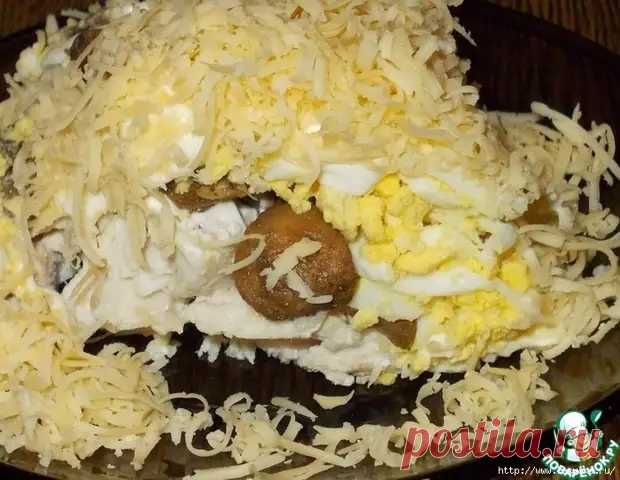 Вкусный слоеный салат 