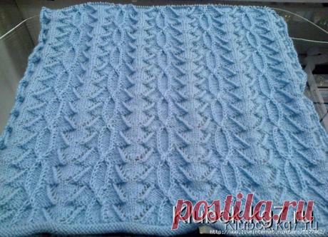 Узор спицами