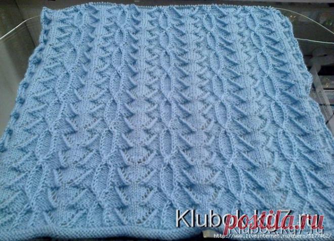 Узор спицами