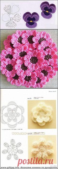 My Own Вселенная: все виды цветками вязания крючком