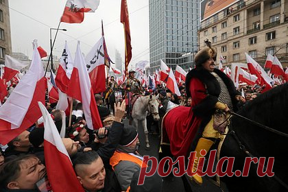 В Варшаве прошел многотысячный марш националистов