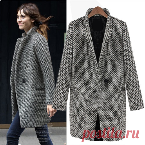 Выкройка делового пальто Модная одежда и дизайн интерьера своими руками