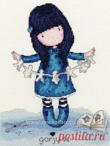 Вышивание крестиком для начинающих. Девочки / Вышивание крестиком - схемы вышивки для начинающих, картинки / КлуКлу. Рукоделие - бисероплетение, квиллинг, вышивка крестом, вязание
