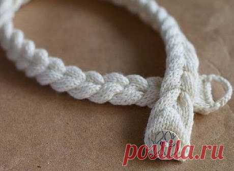 Жгут спицами