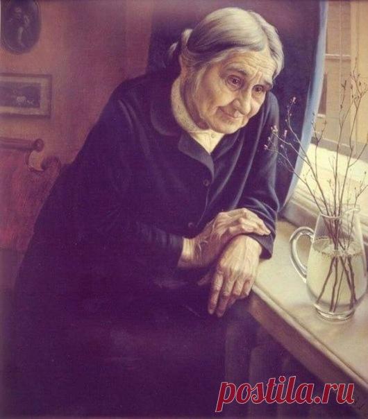 Сердце матери — бездна, в глубине которой всегда найдётся прощение. - Оноре де Бальзак. А. М. Шилов Зацвёл багульник. 1980