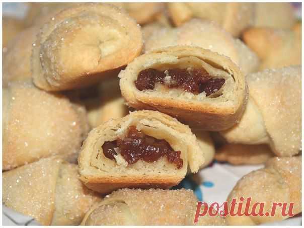 Рогалики с изюмом