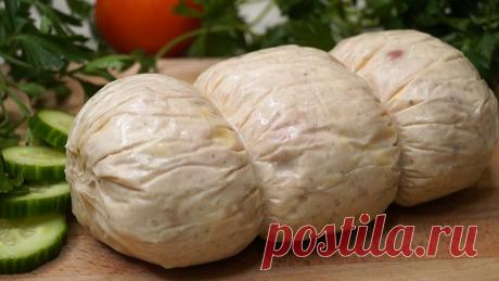 Колбаса домашняя без специальных приспособлений!