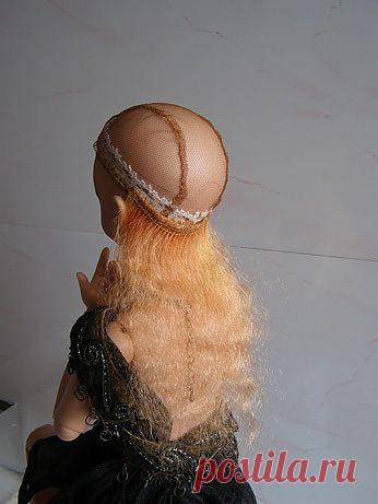 Мастер-класс изготовления парика из волос для куклы / Мастер-классы, творческая мастерская: схемы, выкройки кукол / Бэйбики. Куклы фото. Одежда для кукол