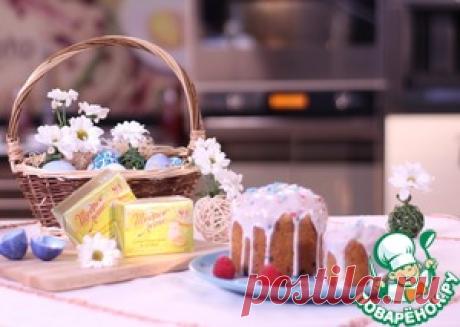 Праздничная глазурь для пасхального кулича - кулинарный рецепт