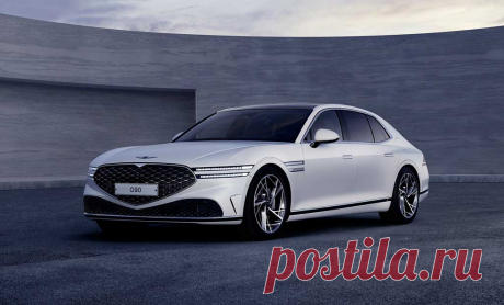 Седан Genesis G90 2022: салон, внешний вид, техника