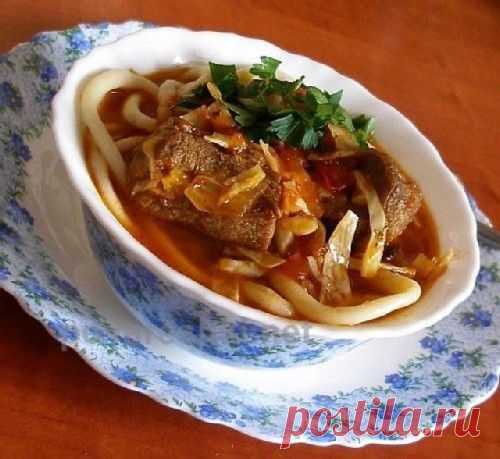 Лагман - Рецепты русской кухни