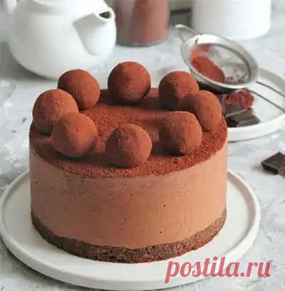 Шоколадный чизкейк без выпечки – как вкусно приготовить