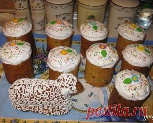 Пасхальный кулич