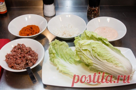 Томленые голубцы в паназиатском стиле — Вкусные рецепты