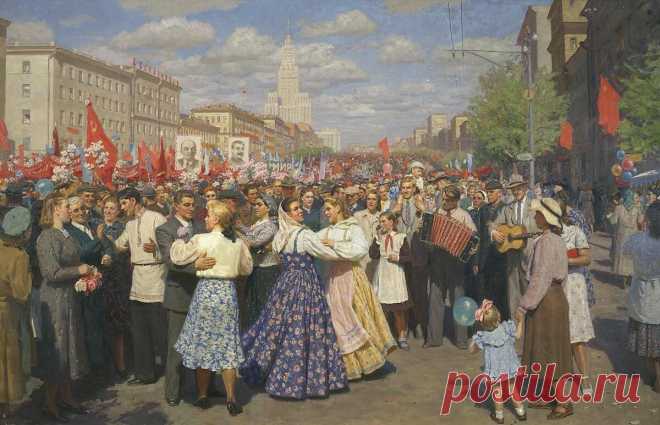 🚩 Тест-141: «Пролетарии всех стран, соединяйтесь!» Первомай в вопросах и на советских плакатах | Шафрановое небо | Дзен