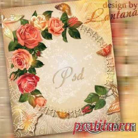 PSD, fondo, rosas rojas. Fondo PSD para Photoshop gratis en capas de archivos Descargar.