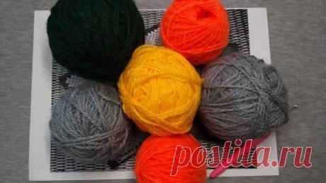 КРАСИВО и ПРАКТИЧНО! КОВРИК "КИРПИЧИКИ" крючком.